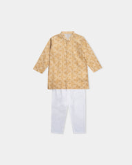 Newborn Boys' Panjabi Set (0-6 Months)