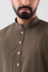 Regular Fit Blended Fabric Formal Panjabi