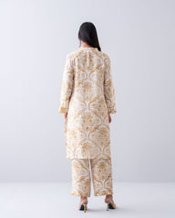 Relaxed Fit Printed Two-Piece Ethnic Set