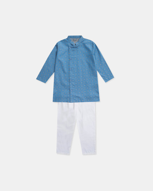 Newborn Boys' Panjabi Set (0-6 Months)