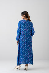 Ditsy Printed Long Dress - Mystika