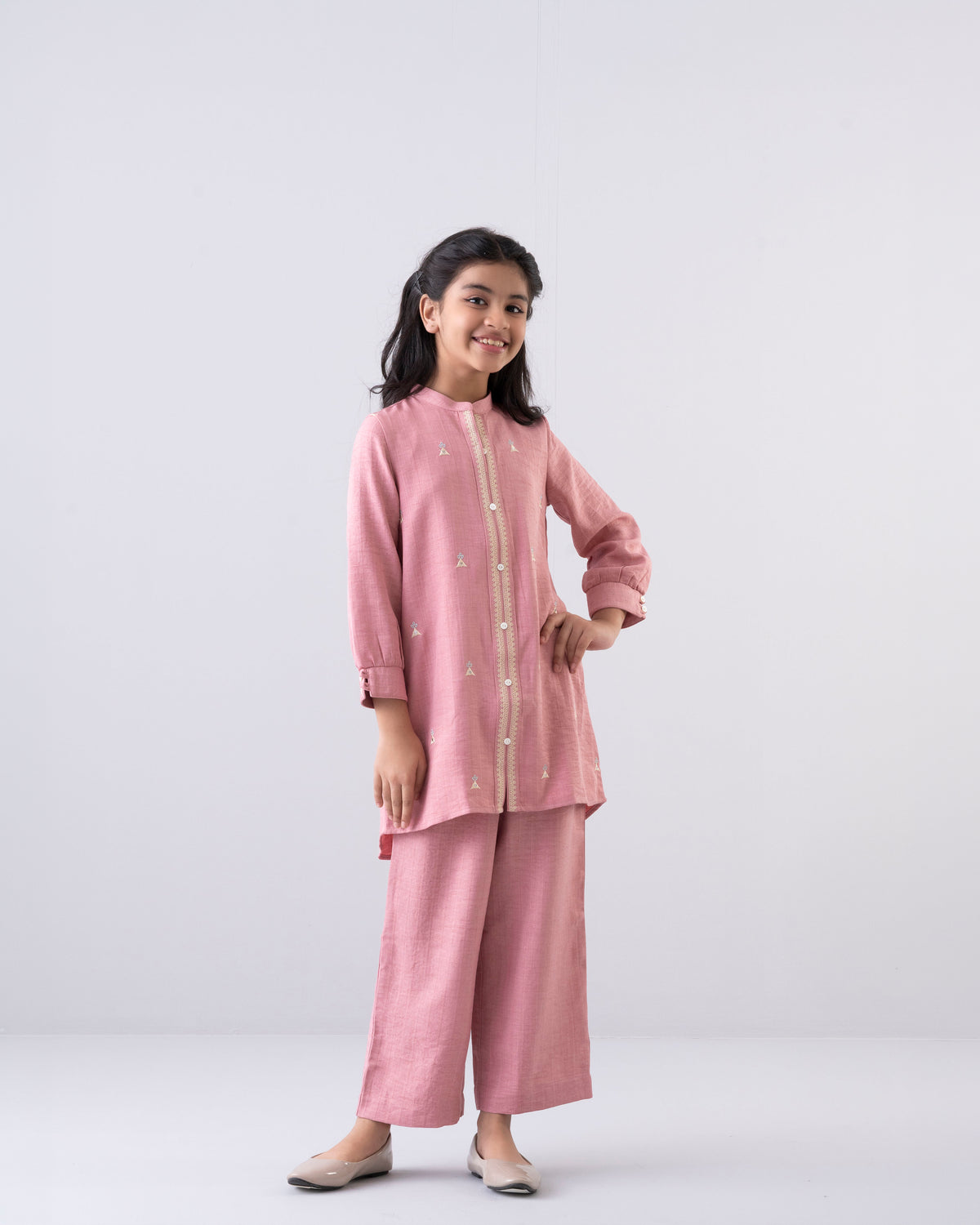 Princess Embroidered Ethnic Set (2-4 Years)