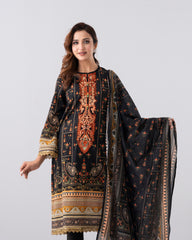 Smart Fit Embroidered Two-Piece Lawn