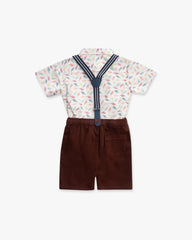 Newborn Boys' Suspender (6-18 Months)