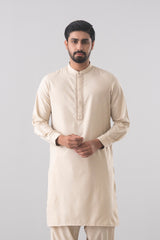 Regular Fit Blended Fabric Formal Kabli Set