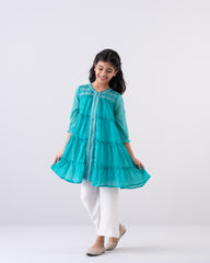 Princess Embroidered Ethnic Trail (2-4 Years)