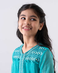 Princess Embroidered Ethnic Trail (2-4 Years)