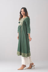 Smart Fit Printed Ethnic Kurta