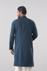 Regular Fit Embroidered Semi-Formal Panjabi