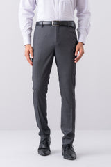 Slim Fit Dobby Texture Formal Pant