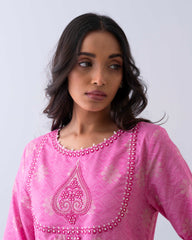 Smart Fit Printed One-Piece Ethnic Kurta
