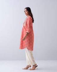 Smart Fit Embroidered One-Piece Ethnic Kurta