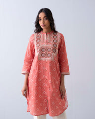 Smart Fit Embroidered One-Piece Ethnic Kurta