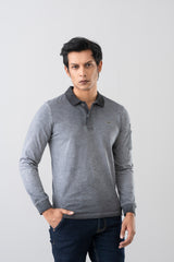 Regular Fit Cold Dye Polo Shirt