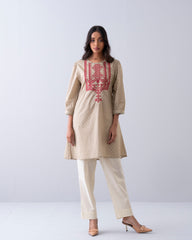 Smart Fit Embroidered Ethnic Kurti