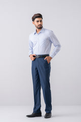Regular Fit Micro-Checkered Ultra Formal Shirt