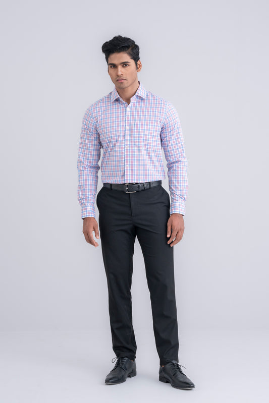 Regular Fit Multicolor Formal Shirt