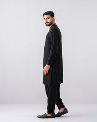 Regular Fit Embroidered Semi-Formal Kabli Set