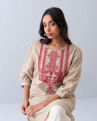 Smart Fit Embroidered Ethnic Kurti