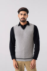 Regular Fit Single Jersey Sweater Vest