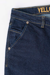 Straight Fit Raw Jeans