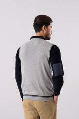 Regular Fit Single Jersey Sweater Vest
