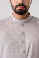 Regular Fit Embroidered Semi-Formal Panjabi