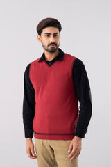 Regular Fit Single Jersey Sweater Vest