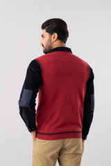 Regular Fit Single Jersey Sweater Vest