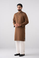 Regular Fit Embroidered Semi-Formal Panjabi