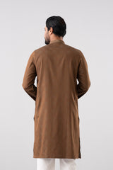 Regular Fit Embroidered Semi-Formal Panjabi