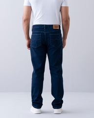 Straight Fit Blue Jeans