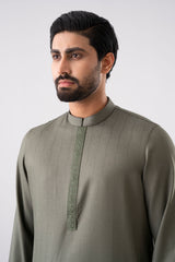 Regular Fit Embroidered Semi-Formal Panjabi