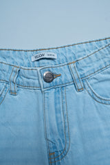 Junior Girls' Denim Bottom (10-14 Years)
