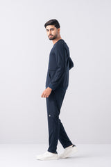 Regular Fit Waffle Knit Trousers - Athleisure