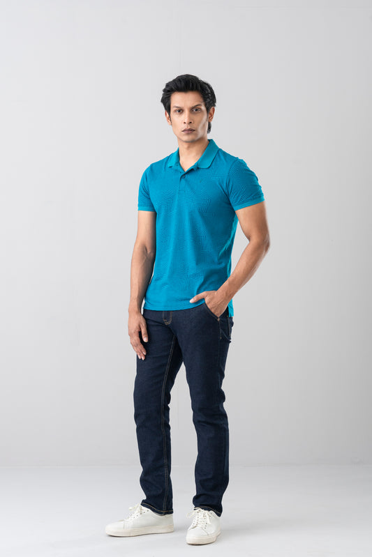 Regular Fit Single Mercerized Polo Shirt