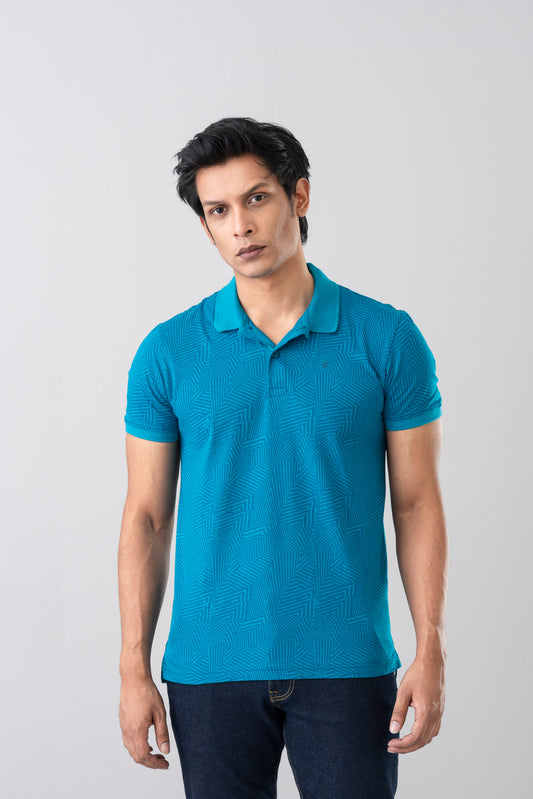 Regular Fit Single Mercerized Polo Shirt