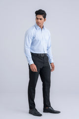 Slim Fit Gingham Check Formal Shirt