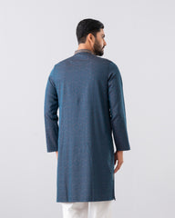 Regular Fit Embroidered Semi-Formal Panjabi