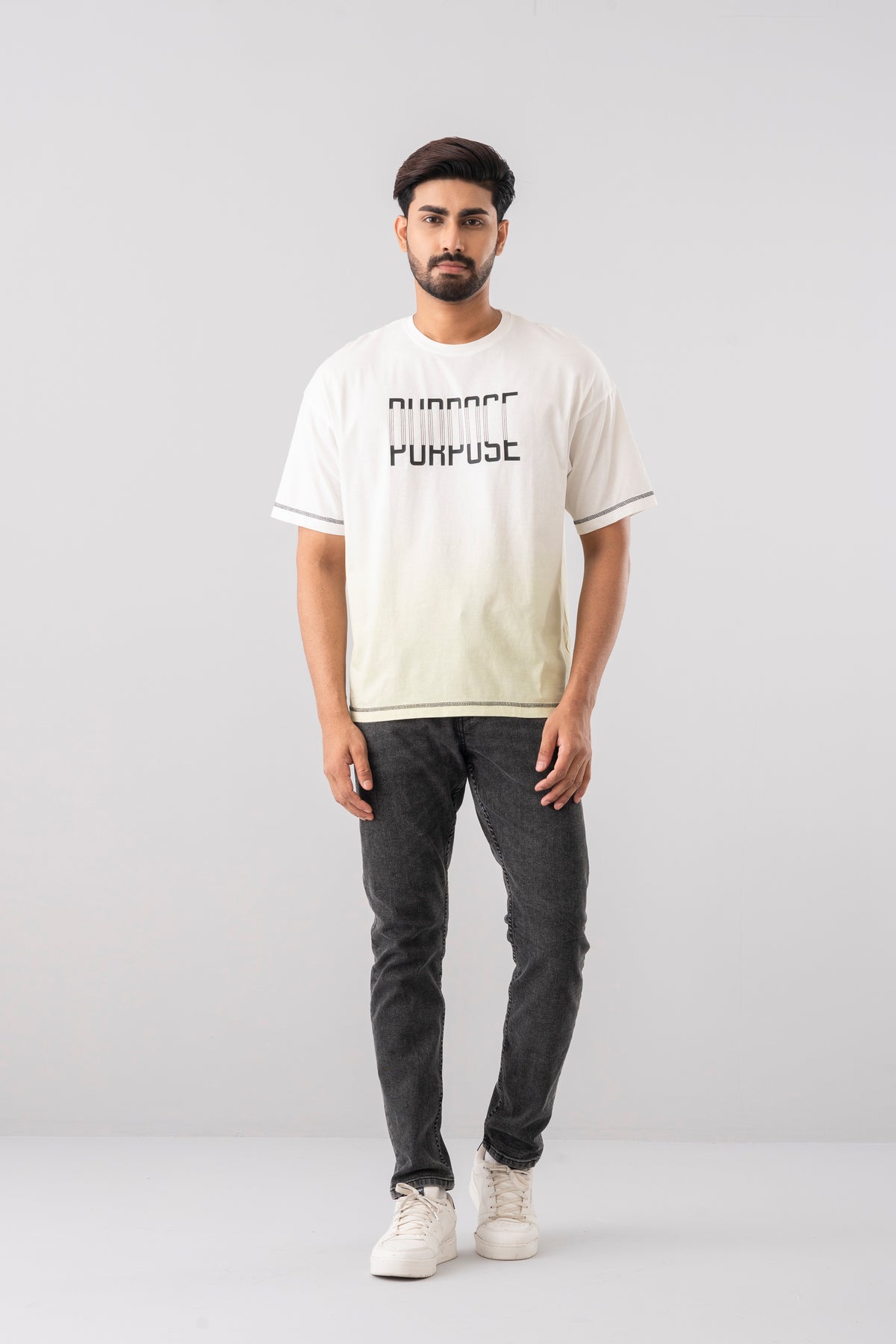 Oversized Fit Single Jersey T-Shirt