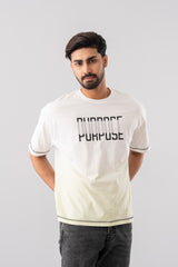 Oversized Fit Single Jersey T-Shirt