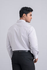 Regular Fit Classic Check Formal Shirt