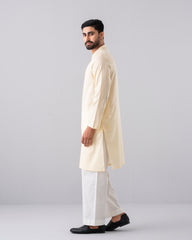 Regular Fit Embroidered Semi-Formal Panjabi