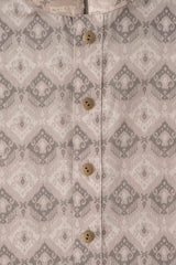 Regular Fit Printed Cotton Panjabi
