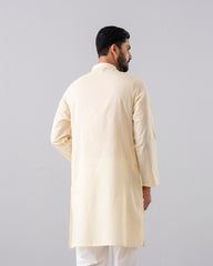 Regular Fit Embroidered Semi-Formal Panjabi