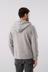 Regular Fit Brushed Fleece Full Zip Hoodie