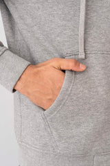 Regular Fit Brushed Fleece Full Zip Hoodie