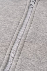 Regular Fit Brushed Fleece Full Zip Hoodie