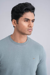 Relaxed Fit Crepe Jersey Sweatshirt
