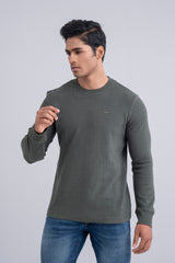 Relaxed Fit Crepe Jersey Sweatshirt